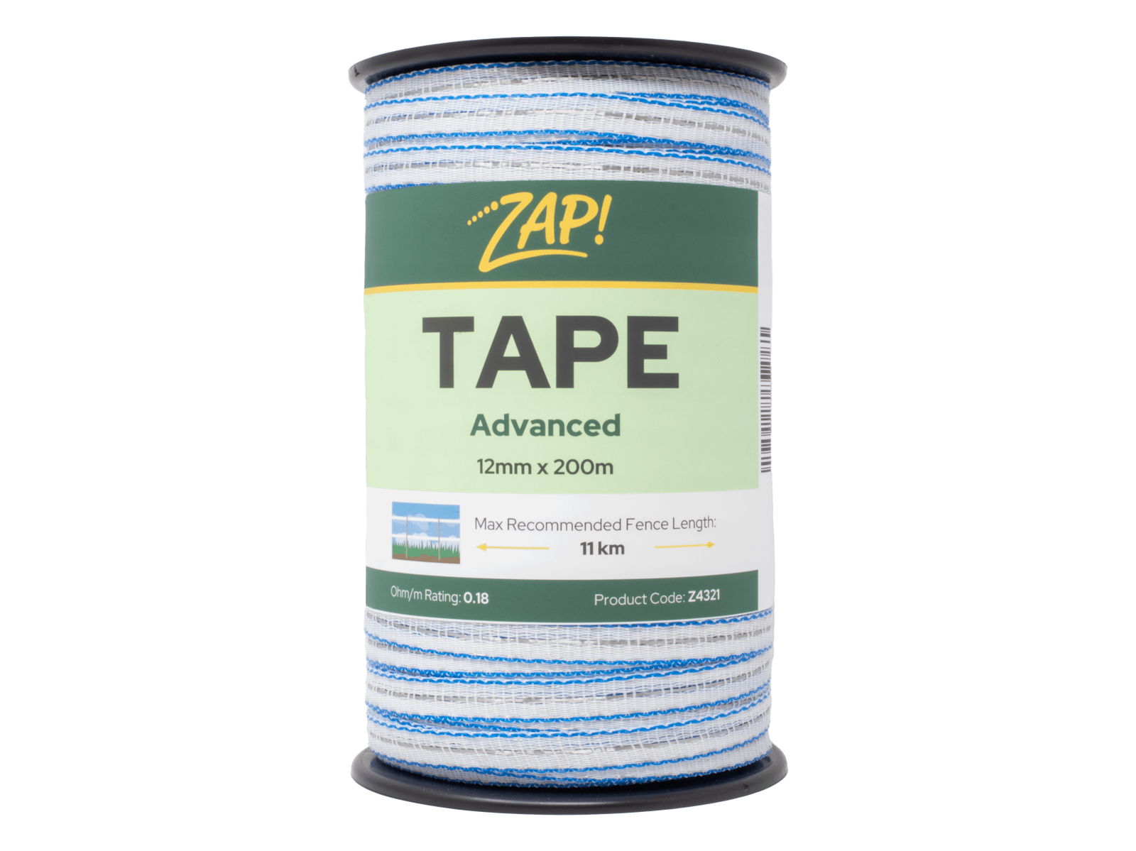  - Advanced Tape 12mm - Zap Fencing - 