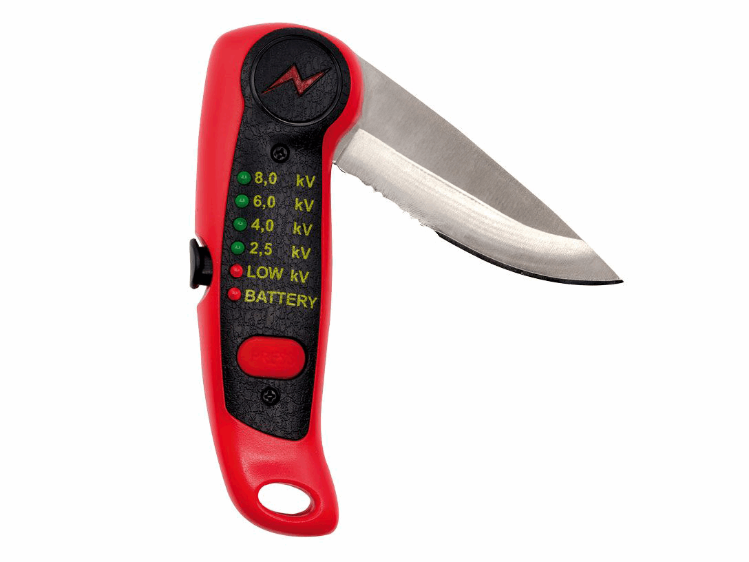  - Boundary Blade Pocketknife & Tester - Zap Fencing - 