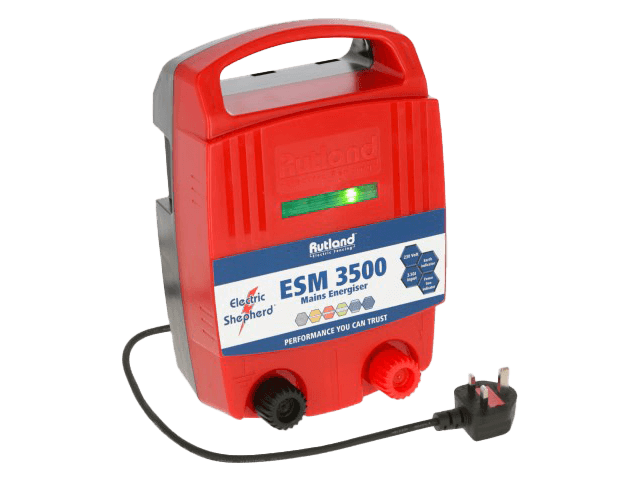  - Rutland ESM 3500 Mains (230v) Energiser - Zap Fencing - 