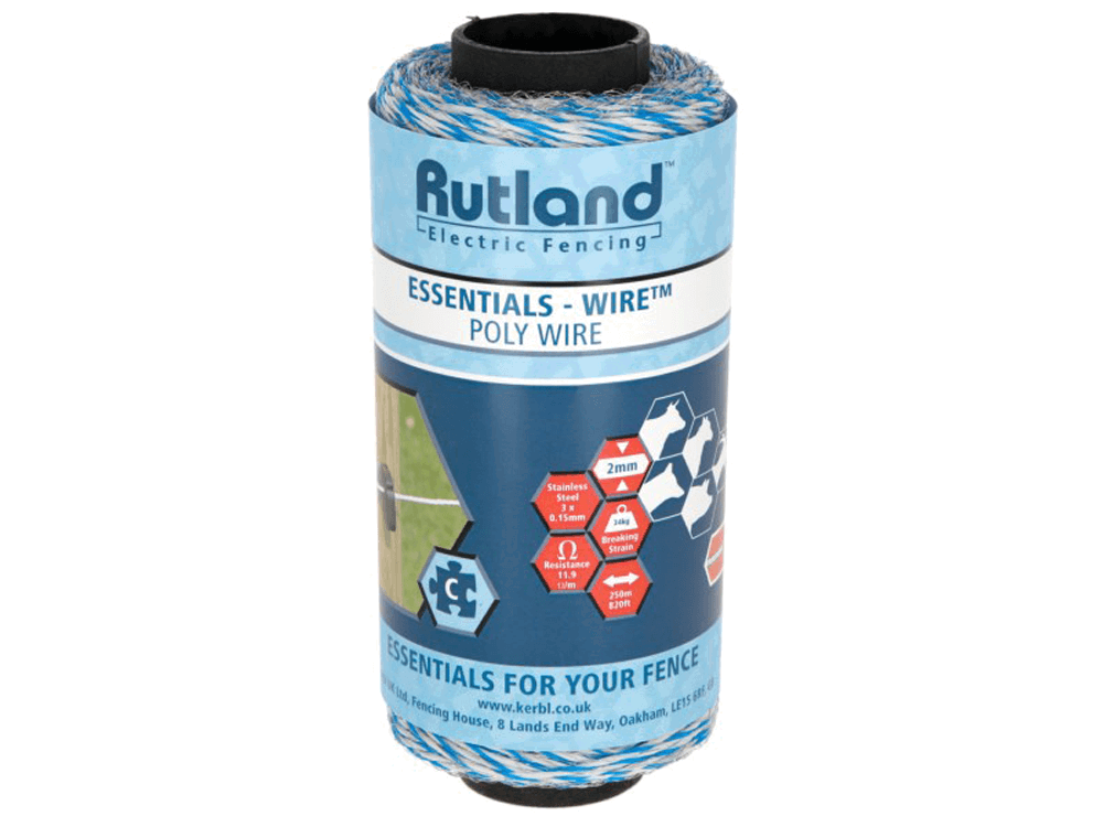  - Rutland Essentials Poly Wire - Zap Fencing - 