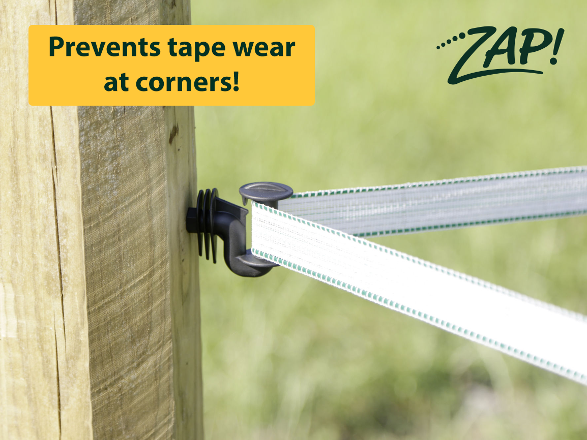  - Screw-In Corner Tape Insulator - Zap Fencing - 